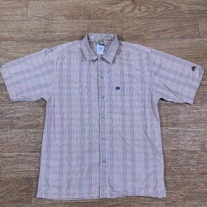 The North Face Breathable Casual Outdoors Mens Small Short Sleeve  Button Up